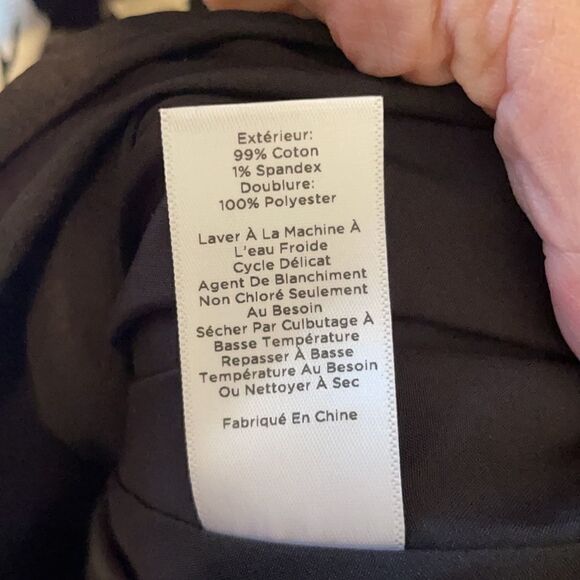 Talbots black and white floral dress size 4 - Picture 6 of 9